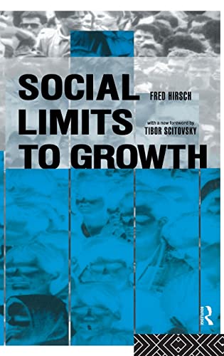 Beispielbild fr Social Limits to Growth zum Verkauf von Chiron Media