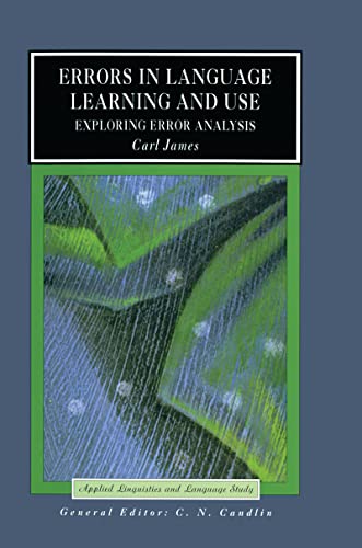 9781138836723: Errors in Language Learning and Use: Exploring Error Analysis