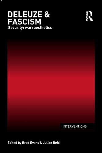 Imagen de archivo de Deleuze &amp; Fascism: Security: War: Aesthetics a la venta por Blackwell's