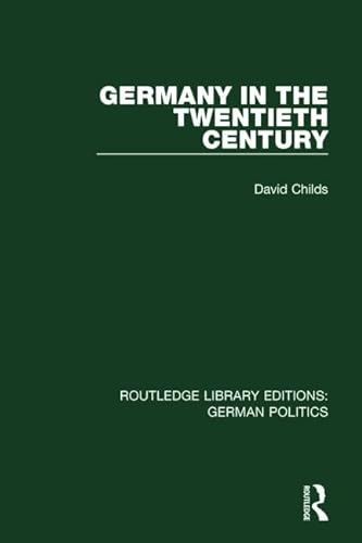 Stock image for Germany in the Twentieth Century for sale by Blackwell's