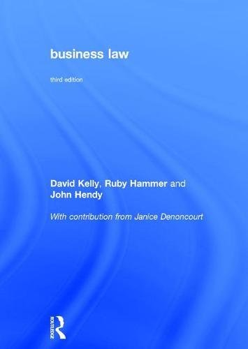Stock image for Business Law for sale by Revaluation Books