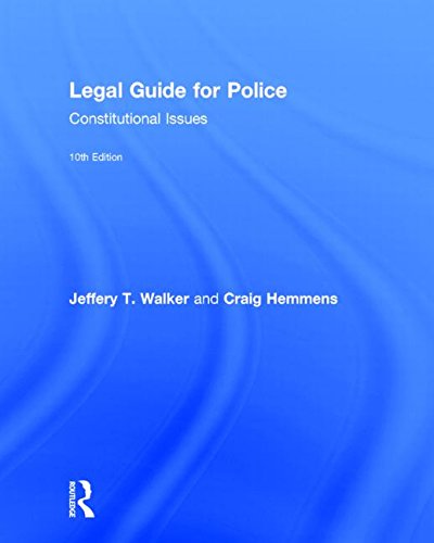 Beispielbild fr Legal Guide for Police: Constitutional Issues zum Verkauf von dsmbooks