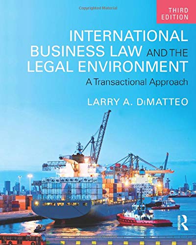 Beispielbild fr International Business Law and the Legal Environment: A Transactional Approach zum Verkauf von WorldofBooks