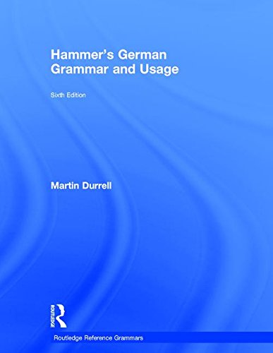 Stock image for Hammer*s German Grammar and Usage (Routledge Reference Grammars) (German Edition) for sale by dsmbooks