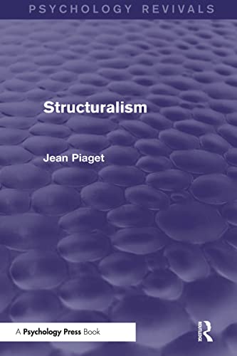 9781138854482: Structuralism (Psychology Revivals)