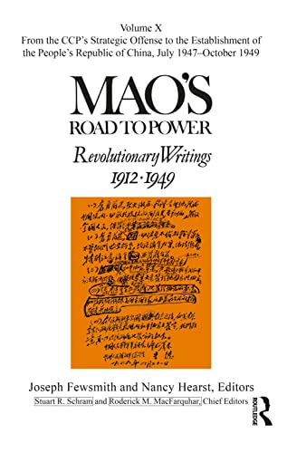 Stock image for Mao's Road to Power: Revolutionary Writings 1912-1949: Vol 10 for sale by Revaluation Books