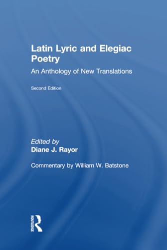 Stock image for Latin Lyric and Elegiac Poetry for sale by Blackwell's