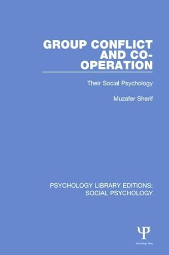 Beispielbild fr Group Conflict and Co-Operation zum Verkauf von Blackwell's