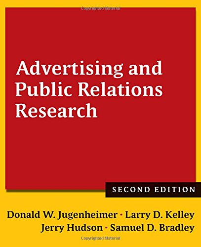 9781138860285: Advertising and Public Relations Research
