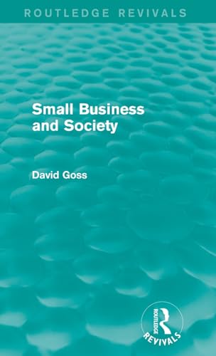 Beispielbild fr Small Business and Society zum Verkauf von Blackwell's