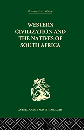 Stock image for Western Civilization in Southern Africa: Studies in Culture Contact for sale by Revaluation Books