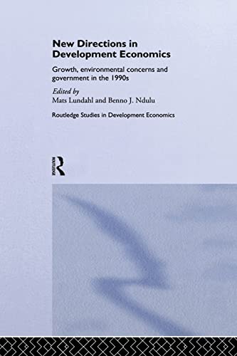 Beispielbild fr New Directions in Development Economics (Routledge Studies in Development Economics) zum Verkauf von California Books
