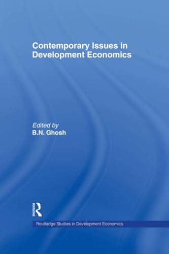 Beispielbild fr Contemporary Issues in Development Economics zum Verkauf von Blackwell's