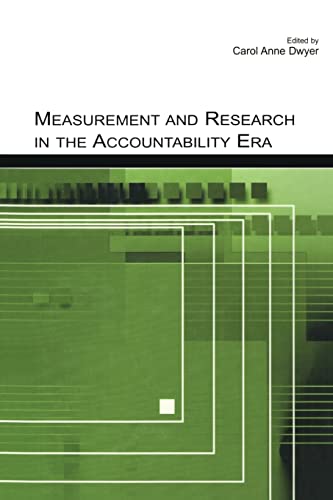 Imagen de archivo de Measurement and Research in the Accountability Era a la venta por Lucky's Textbooks