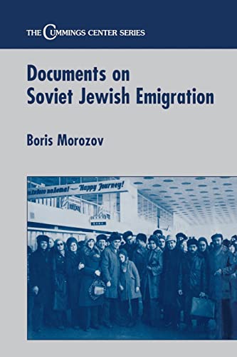 Stock image for Documents on Soviet Jewish Emigration for sale by Blackwell's