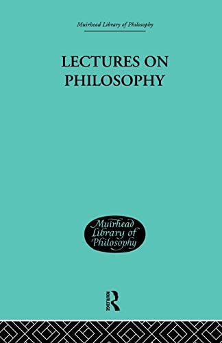 Beispielbild fr Lectures on Philosophy zum Verkauf von Blackwell's