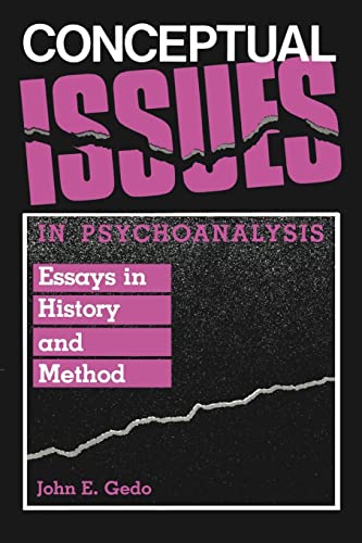 Beispielbild fr Conceptual Issues in Psychoanalysis: Essays in History and Method zum Verkauf von Blackwell's