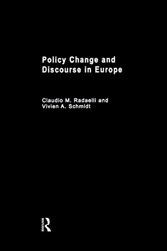 Stock image for Policy Change & Discourse in Europe (West European Politics) for sale by Lucky's Textbooks