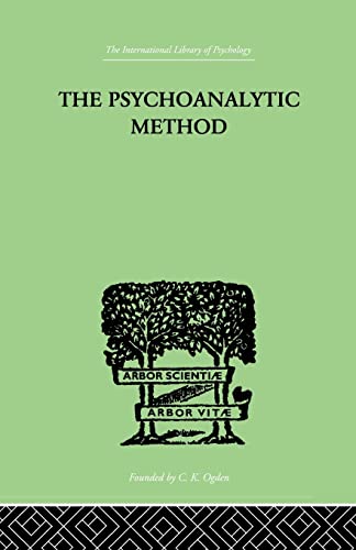 Beispielbild fr The Psychoanalytic Method zum Verkauf von Blackwell's