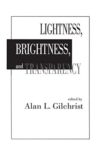 Stock image for Lightness, Brightness and Transparency for sale by Blackwell's