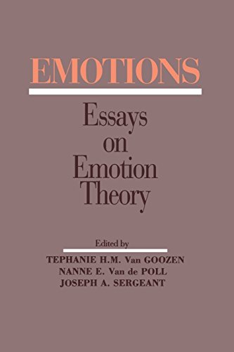 9781138876316: Emotions: Essays on Emotion Theory