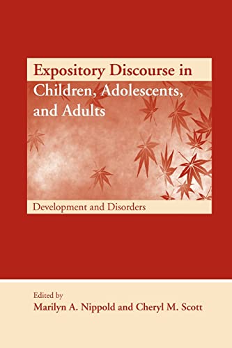 9781138876835: Expository Discourse in Children, Adolescents, and Adults