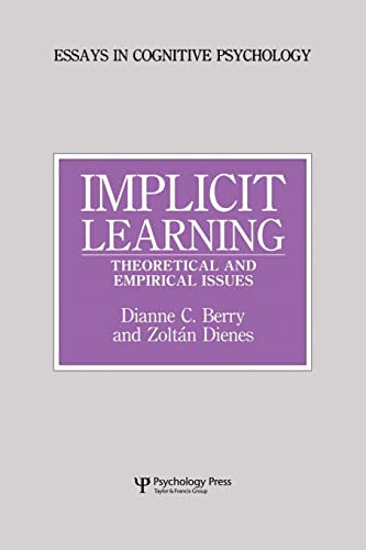 9781138876958: Implicit Learning: Theoretical and Empirical Issues