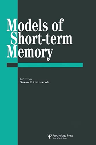 Stock image for Models Of Short-Term Memory for sale by Chiron Media