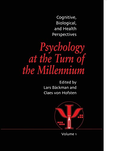 Beispielbild fr Psychology at the Turn of the Millennium, Volume 1: Cognitive, Biological and Health Perspectives zum Verkauf von Blackwell's