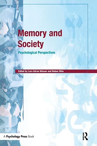 Beispielbild fr Memory and Society: Psychological Perspectives zum Verkauf von Blackwell's
