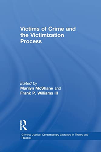 Imagen de archivo de Victims of Crime and the Victimization Process a la venta por THE SAINT BOOKSTORE