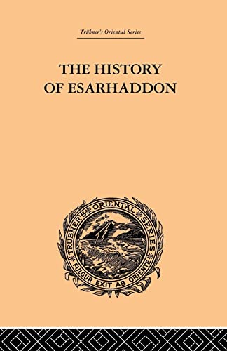 Imagen de archivo de The History of Esarhaddon a la venta por Chiron Media