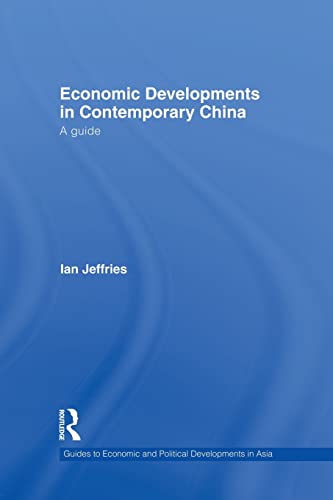 Imagen de archivo de Economic Developments in Contemporary China: A Guide a la venta por Blackwell's