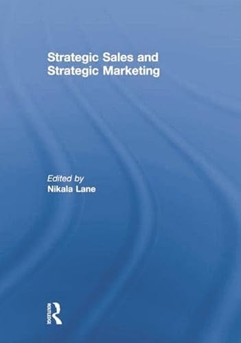 Stock image for Strategic Sales and Strategic Marketing for sale by Blackwell's