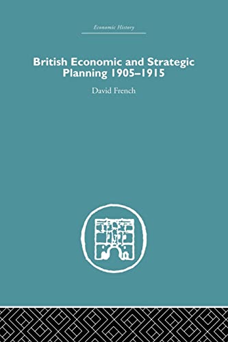 Imagen de archivo de British Economic and Strategic Planning (Economic History) a la venta por Lucky's Textbooks