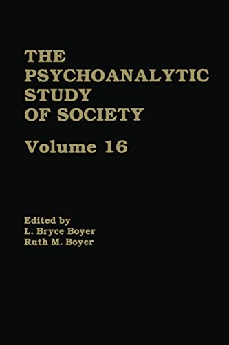 Stock image for The Psychoanalytic Study of Society, V. 16: Essays in Honor of A. Irving Hallowell for sale by Blackwell's