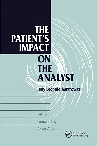 Beispielbild fr The Patient's Impact on the Analyst zum Verkauf von Blackwell's