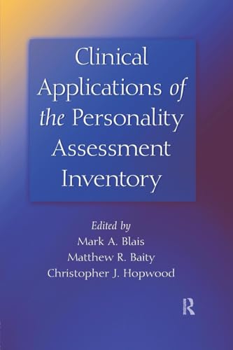 9781138881747: Clinical Applications of the Personality Assessment Inventory