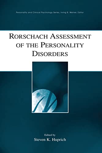 Imagen de archivo de Rorschach Assessment of the Personality Disorders a la venta por Blackwell's