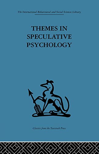 Beispielbild fr Themes in Speculative Psychology zum Verkauf von Blackwell's