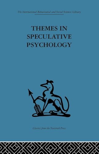 Stock image for Themes in Speculative Psychology for sale by Chiron Media