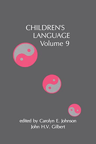 Stock image for Children's Language: Volume 9 for sale by Chiron Media