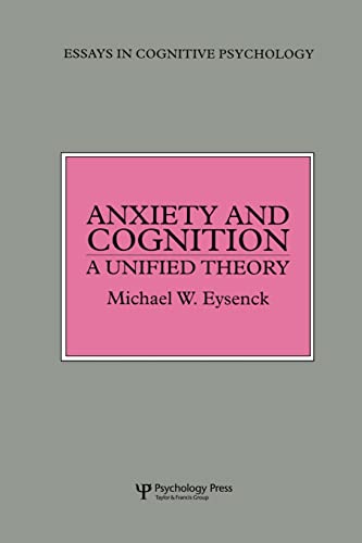 Imagen de archivo de Anxiety and Cognition: A Unified Theory a la venta por Chiron Media