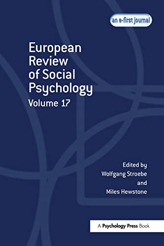 9781138883192: European Review of Social Psychology: Volume 17 (Special Issues of the European Review of Social Psychology)