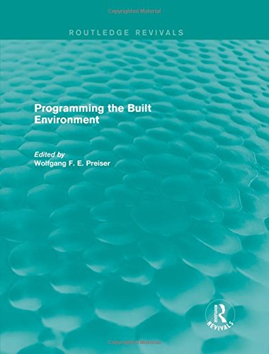 9781138885271: Programming the Built Environment (Routledge Revivals)