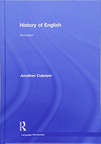 Beispielbild fr History of English zum Verkauf von Blackwell's