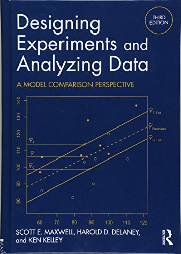 9781138892286: Designing Experiments and Analyzing Data: A Model Comparison Perspective, Third Edition