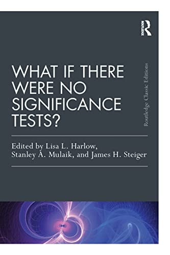 Imagen de archivo de What If There Were No Significance Tests? (Multivariate Applications Series) a la venta por Books Unplugged