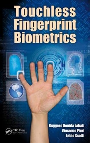 Imagen de archivo de Touchless Fingerprint Biometrics a la venta por Blackwell's