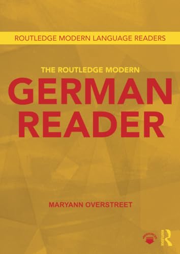 Beispielbild fr The Routledge Modern German Reader zum Verkauf von Blackwell's